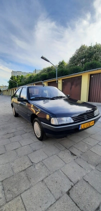 Peugeot 405 cena 6999 przebieg: 60000, rok produkcji 1991 z Lublin małe 277